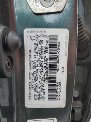 4T1BE30K03U699037 - 2003 TOYOTA CAMRY LE GREEN photo 13