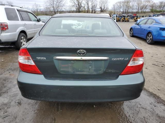 4T1BE30K03U699037 - 2003 TOYOTA CAMRY LE GREEN photo 6