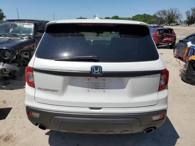5FNYF7H55MB008113 - 2021 HONDA PASSPORT EXL WHITE photo 6