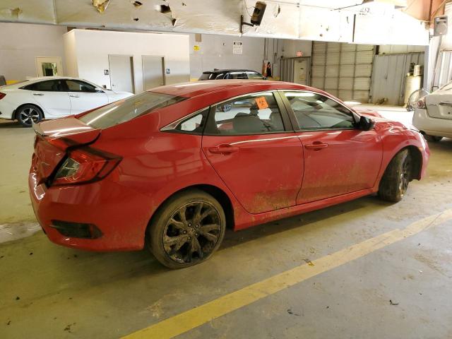 2HGFC2F84KH585692 - 2019 HONDA CIVIC SPORT 红色 照片 3