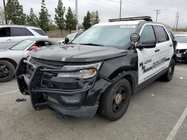 1FM5K8AR7HGB40914 - 2017 FORD EXPLORER POLICE INTERCEPTOR BLACK photo 1