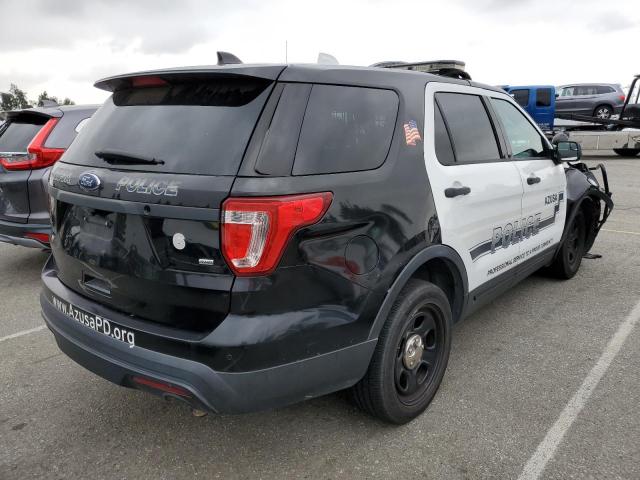 1FM5K8AR7HGB40914 - 2017 FORD EXPLORER POLICE INTERCEPTOR შავი ფოტო 3