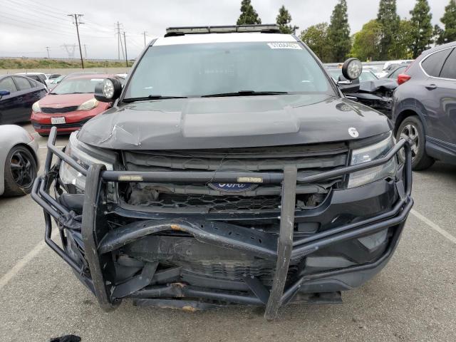 1FM5K8AR7HGB40914 - 2017 FORD EXPLORER POLICE INTERCEPTOR შავი ფოტო 5