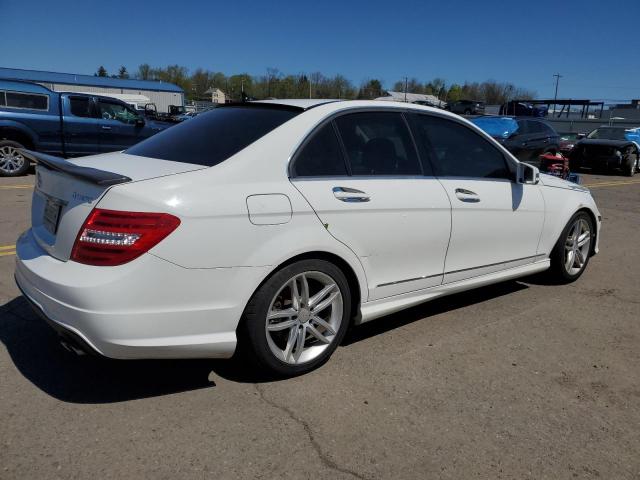 WDDGF8AB5EA952866 - 2014 MERCEDES-BENZ C 300 4MATIC WHITE photo 3