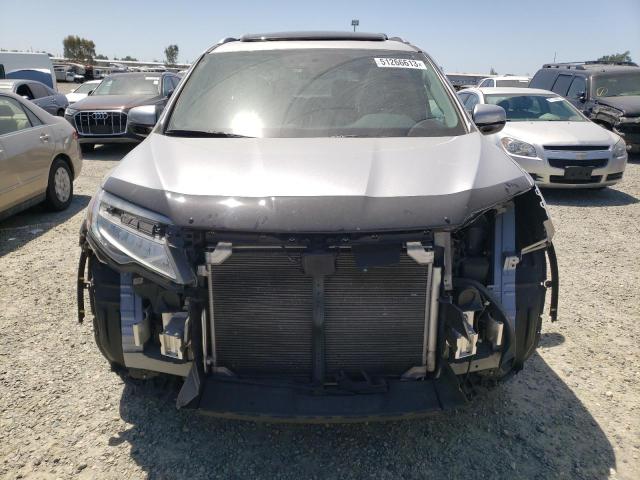 5FNYF6H05KB008298 - 2019 HONDA PILOT ELITE SILVER photo 5