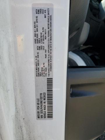 3C6LRVNG0NE132770 - 2022 RAM PROMASTER 1500 STANDARD WHITE photo 13