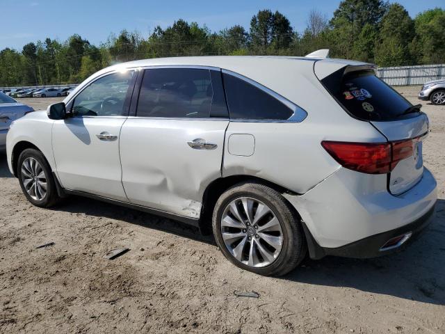 5FRYD4H44FB024199 - 2015 ACURA MDX TECHNOLOGY WHITE photo 2