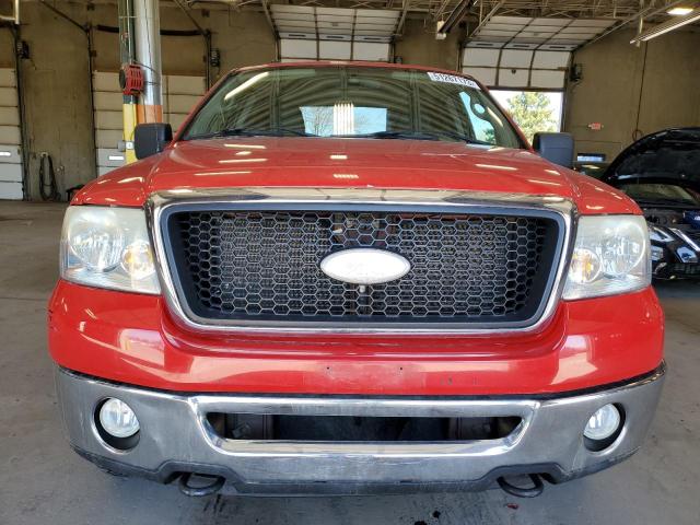 1FTPX14V67FA94107 - 2007 FORD F150 RED photo 5