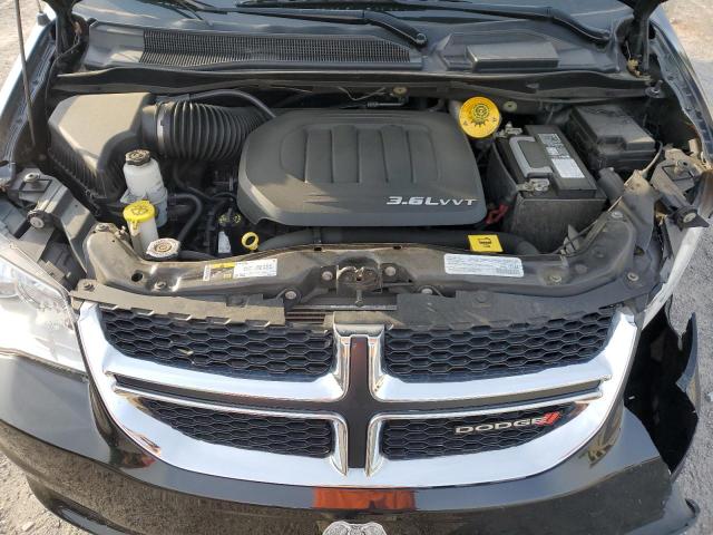 2C4RDGCG2JR224486 - 2018 DODGE GRAND CARA SXT BLACK photo 12