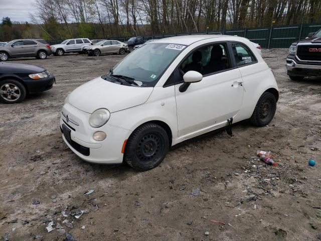 3C3CFFAR9CT103036 - 2012 FIAT 500 POP WHITE photo 1