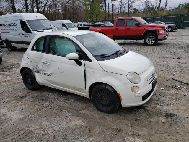 3C3CFFAR9CT103036 - 2012 FIAT 500 POP WHITE photo 4