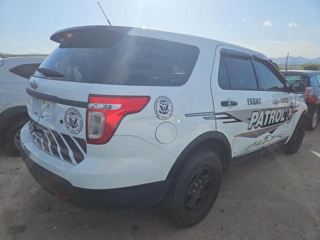 1FM5K8AR7DGA34036 - 2013 FORD EXPLORER POLICE INTERCEPTOR WHITE photo 3