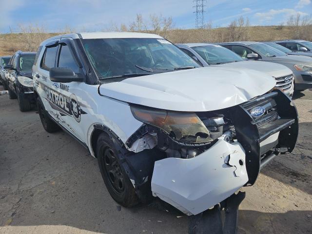 1FM5K8AR7DGA34036 - 2013 FORD EXPLORER POLICE INTERCEPTOR WHITE photo 4