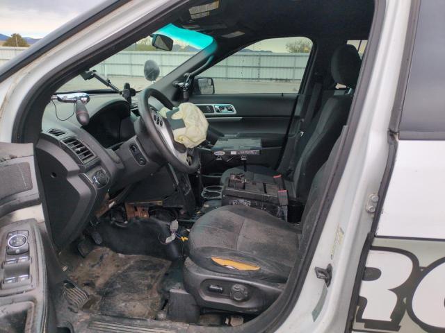 1FM5K8AR7DGA34036 - 2013 FORD EXPLORER POLICE INTERCEPTOR WHITE photo 7