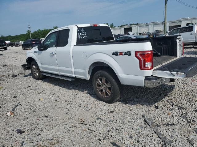 1FTEX1EP0GFB34334 - 2016 FORD F150 SUPER CAB WHITE photo 2