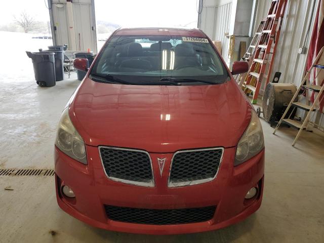 5Y2SR67059Z401379 - 2009 PONTIAC VIBE GT RED photo 5