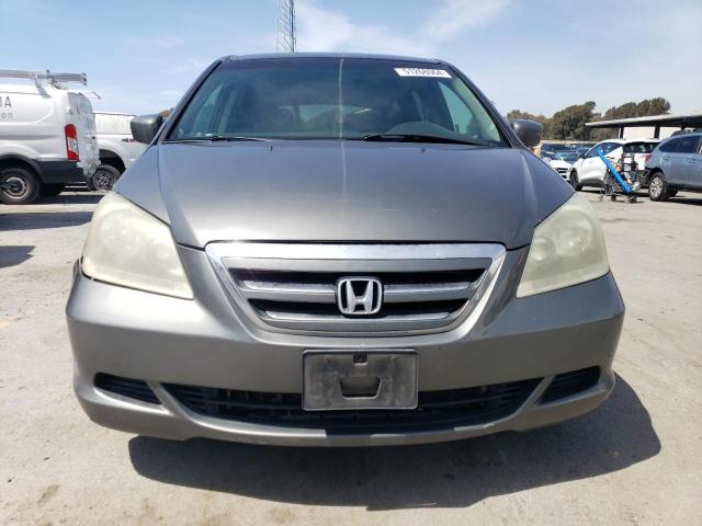 5FNRL38437B438157 - 2007 HONDA ODYSSEY EX GRAY photo 5