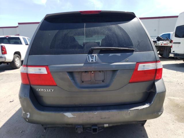 5FNRL38437B438157 - 2007 HONDA ODYSSEY EX GRAY photo 6