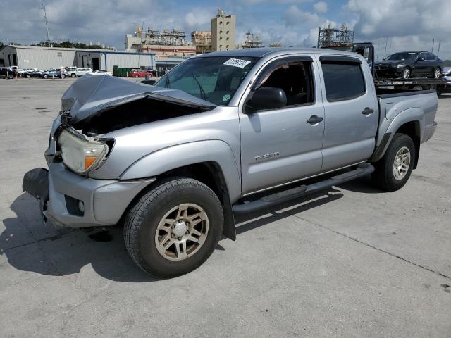 5TFJU4GN0FX082300 - 2015 TOYOTA TACOMA DOUBLE CAB PRERUNNER GRAY photo 1
