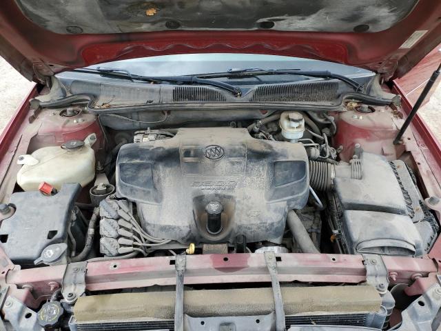 1G4HD57227U160018 - 2007 BUICK LUCERNE CXL RED photo 11