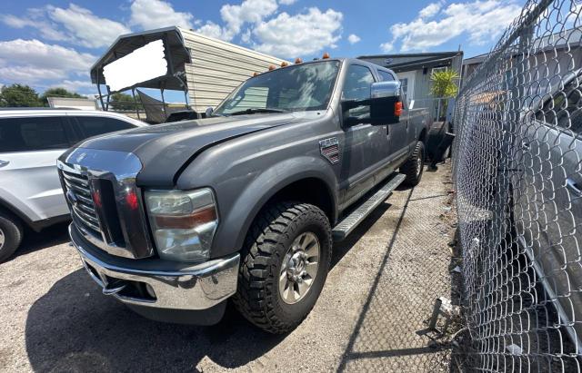 1FTWW31R49EA96111 - 2009 FORD F350 SUPER DUTY GRAY photo 2