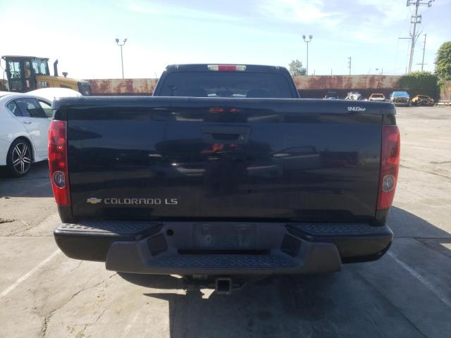 1GCCS196748104562 - 2004 CHEVROLET COLORADO BLACK photo 6