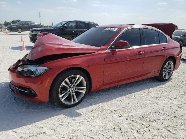 WBA8B9G32HNU53758 - 2017 BMW 330 I RED photo 1