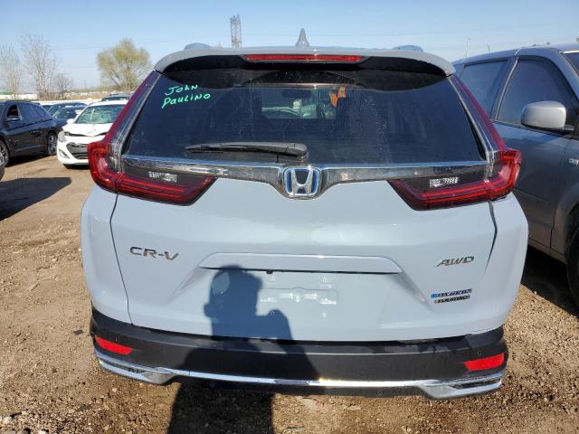 5J6RT6H99NL034586 - 2022 HONDA CR-V TOURING BLUE photo 6