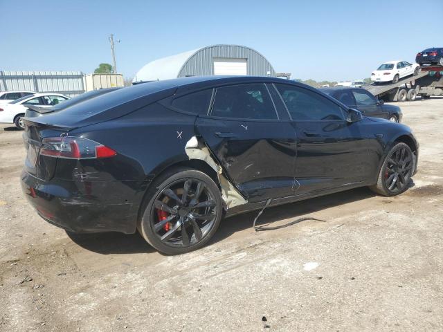 5YJSA1E44JF291466 - 2018 TESLA MODEL S შავი ფოტო 3
