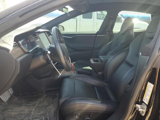 5YJSA1E44JF291466 - 2018 TESLA MODEL S შავი ფოტო 7