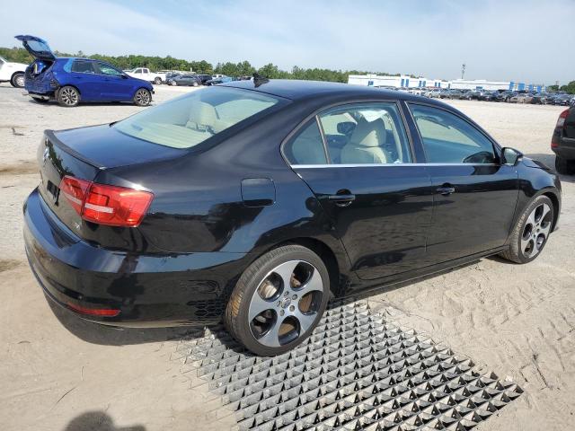 3VWLA7AJ1FM221359 - 2015 VOLKSWAGEN JETTA TDI BLACK photo 3