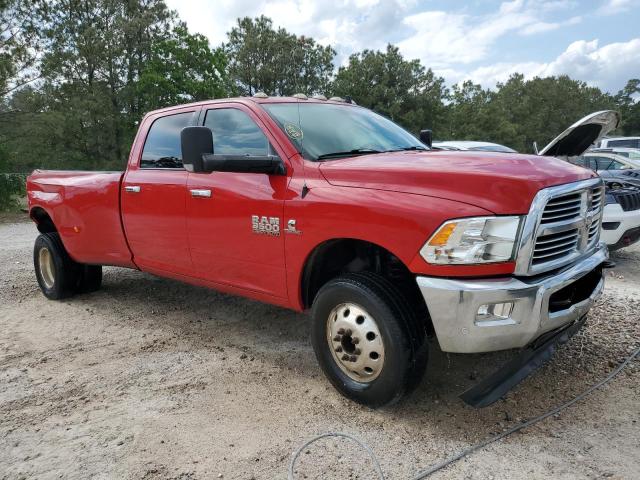 3C63RRHL8JG136421 - 2018 RAM 3500 SLT RED photo 4