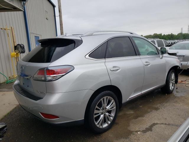 2T2ZK1BA5EC149560 - 2014 LEXUS RX 350 SILVER photo 3