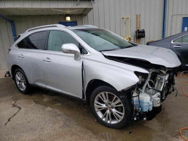 2T2ZK1BA5EC149560 - 2014 LEXUS RX 350 SILVER photo 4