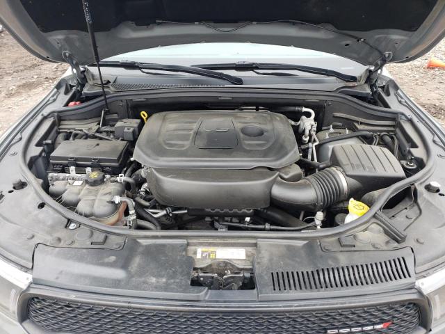 1C4RDJDGXLC309244 - 2020 DODGE DURANGO GT GRAY photo 12