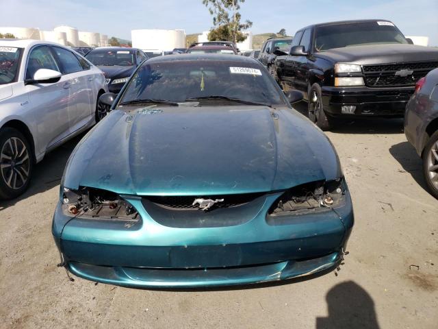 1FALP42X8TF166901 - 1996 FORD MUSTANG GT TEAL photo 5