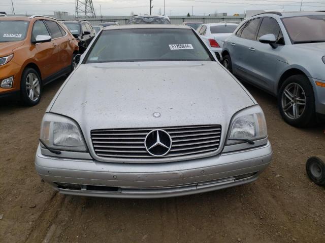 WDBGA70G7XA415403 - 1999 MERCEDES-BENZ CL 500 SILVER photo 5