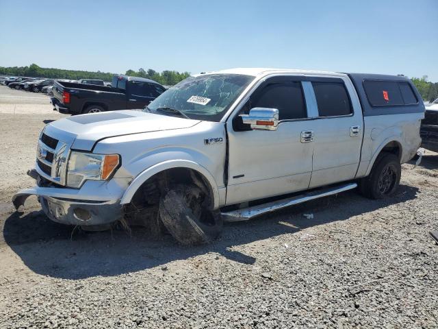 1FTFW1CT6BFB38064 - 2011 FORD F150 SUPERCREW SILVER photo 1