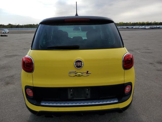 ZFBCFADH4FZ033821 - 2015 FIAT 500L TREKKING YELLOW photo 6