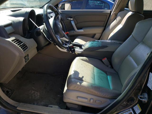 5J8TB18599A002559 - 2009 ACURA RDX TECHNOLOGY GRAY photo 7