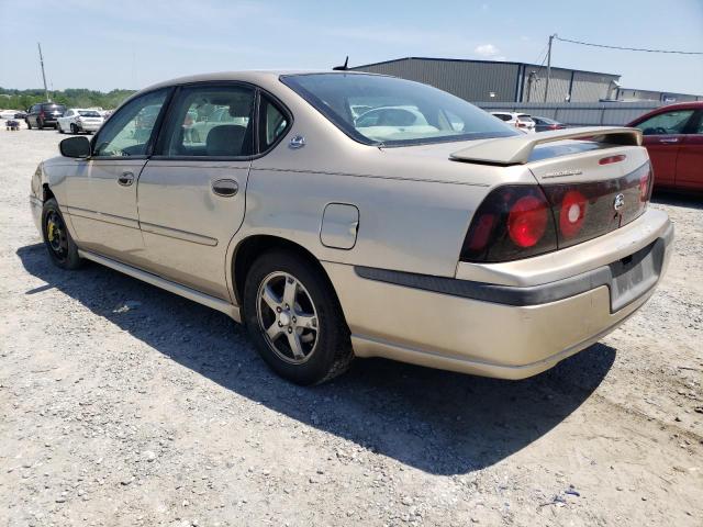 2G1WH52K959172032 - 2005 CHEVROLET IMPALA LS GOLD photo 2