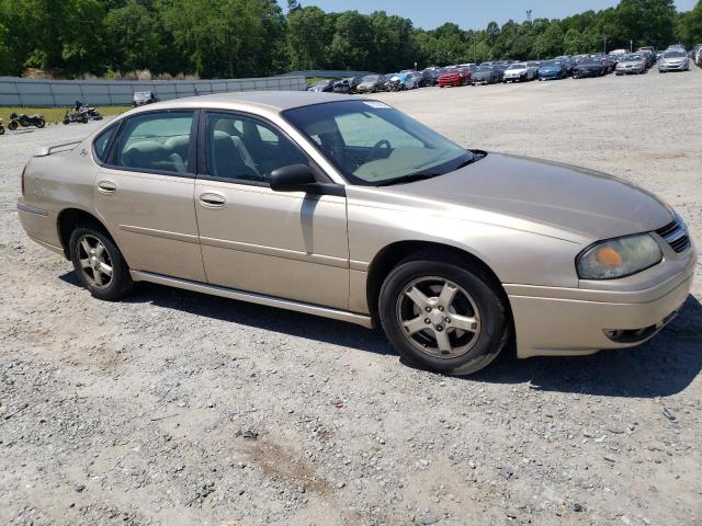 2G1WH52K959172032 - 2005 CHEVROLET IMPALA LS GOLD photo 4