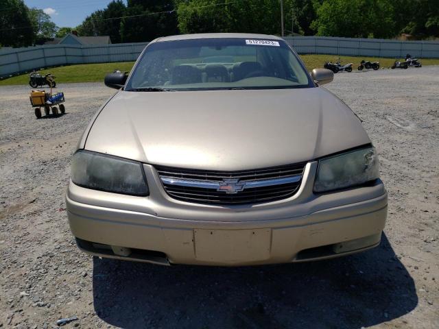 2G1WH52K959172032 - 2005 CHEVROLET IMPALA LS GOLD photo 5