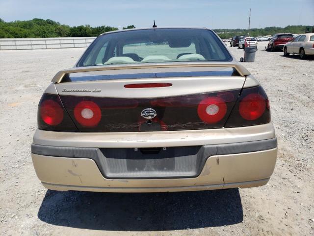 2G1WH52K959172032 - 2005 CHEVROLET IMPALA LS GOLD photo 6