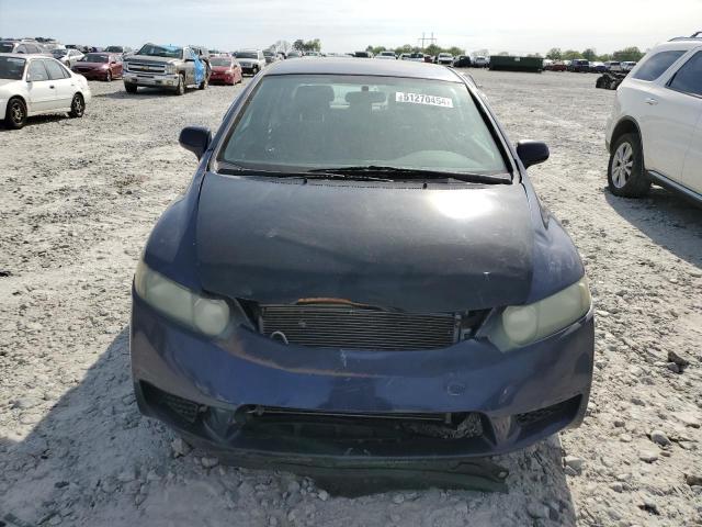 1HGFA165X9L027753 - 2009 HONDA CIVIC LX BLUE photo 5