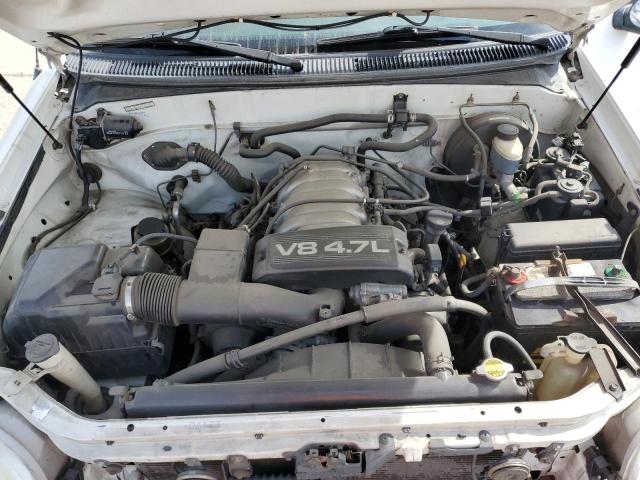 5TBBT4410YS082100 - 2000 TOYOTA TUNDRA ACCESS CAB თეთრი ფოტო 11