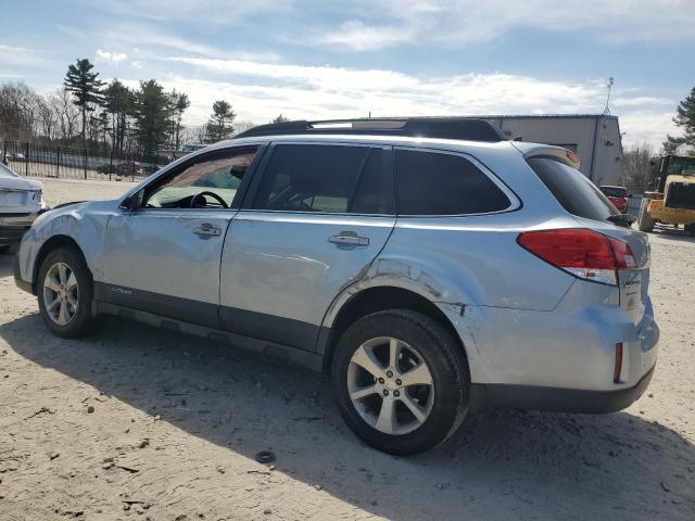 4S4BRBNC3E3279684 - 2014 SUBARU OUTBACK 2.5I LIMITED SILVER photo 2