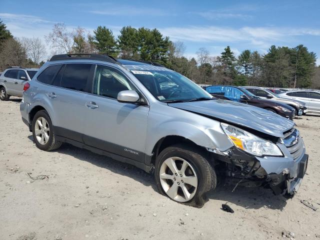 4S4BRBNC3E3279684 - 2014 SUBARU OUTBACK 2.5I LIMITED SILVER photo 4