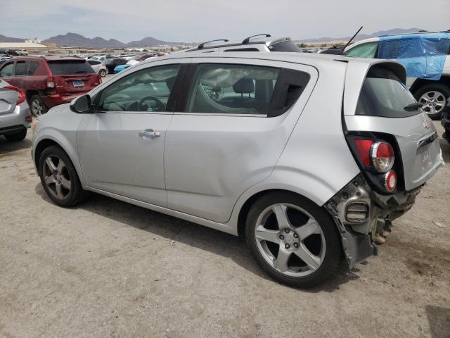 1G1JE6SB8G4152899 - 2016 CHEVROLET SONIC LTZ SILVER photo 2