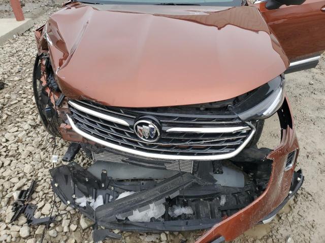 LRBFZPR49MD053551 - 2021 BUICK ENVISION ESSENCE Շագանակագույն լուսանկար 11